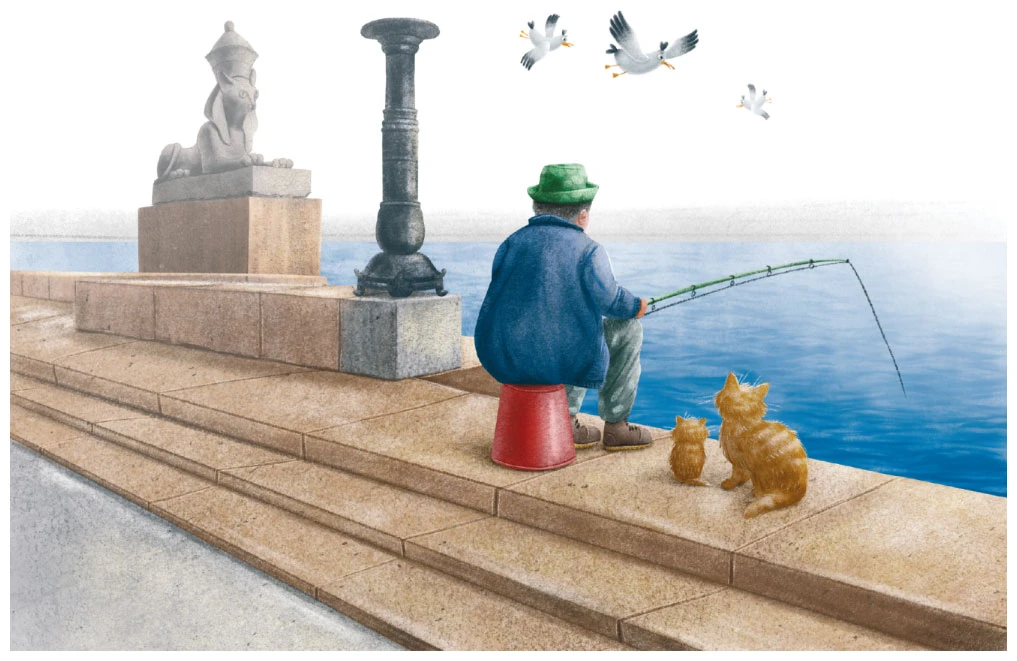 Иллюстрация к книге — Мяу! Из Петербурга [book-illustration-40.webp]