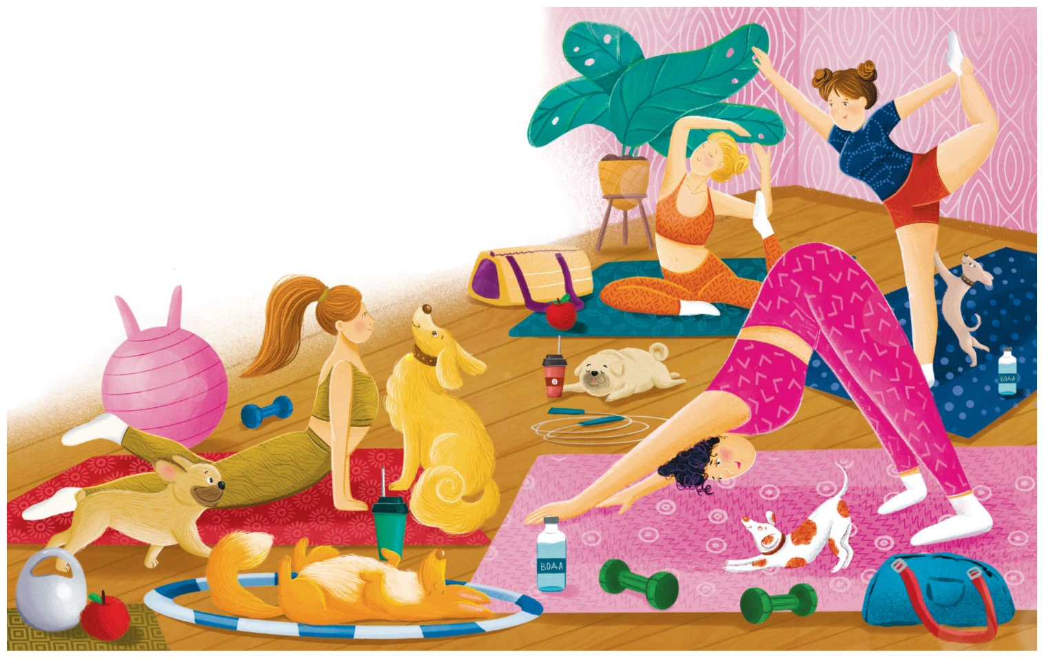 Иллюстрация к книге — Гав! Из Москвы [book-illustration-15.webp]
