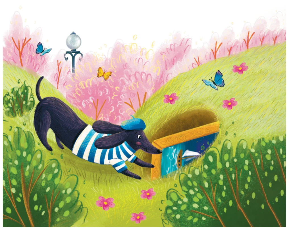 Иллюстрация к книге — Гав! Из Москвы [book-illustration-31.webp]