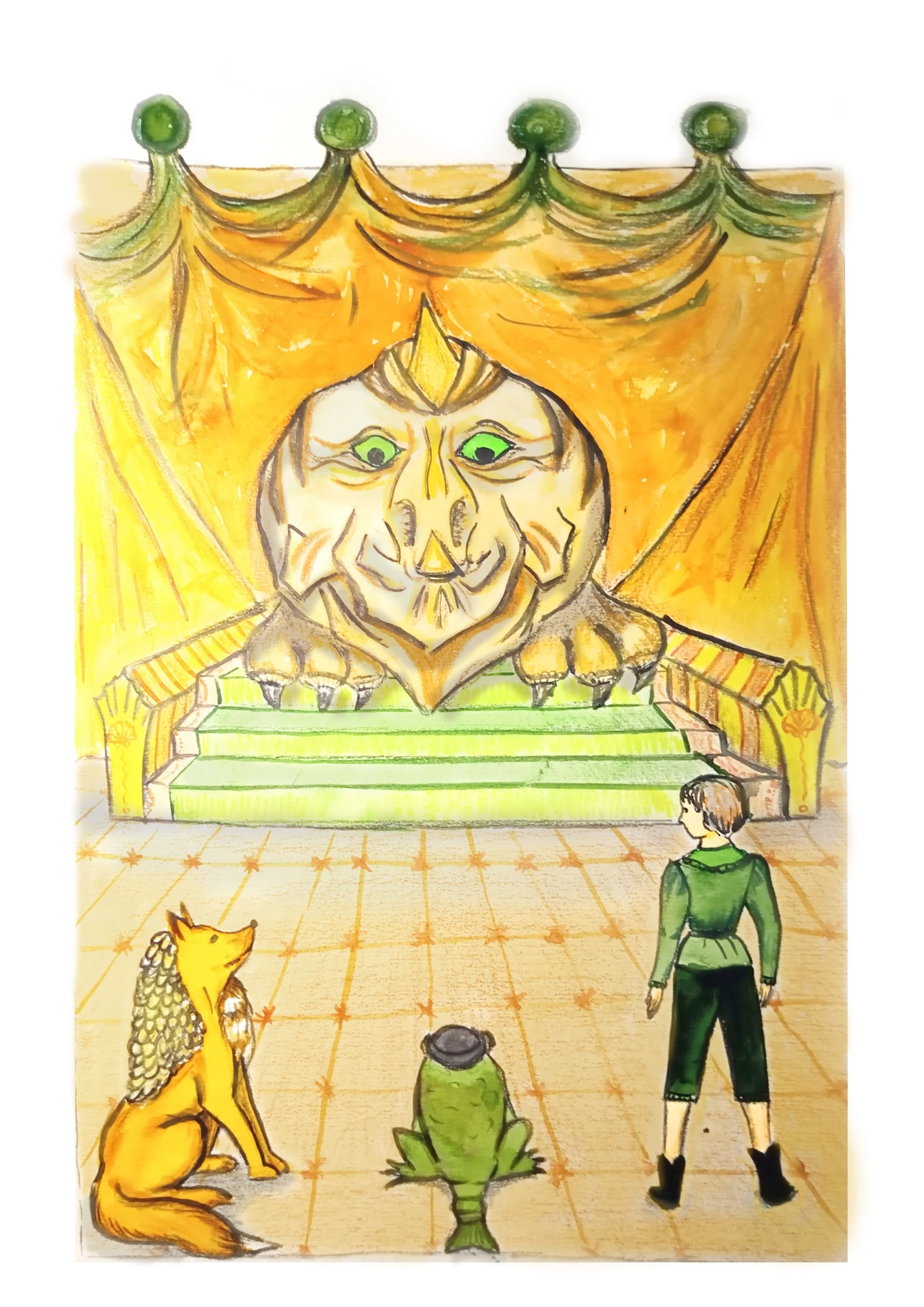 Иллюстрация к книге — Тайна Солнечной Королевы [book-illustration-4.webp]