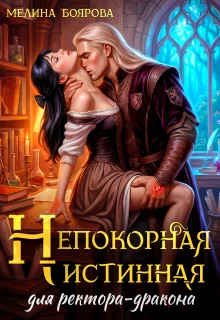 Книга Непокорная истинная для ректора-дракона