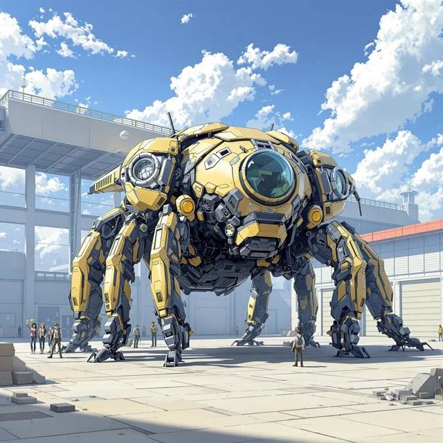 Иллюстрация к книге — Гарем на шагоходе. Том 7 [book-illustration-44.webp]