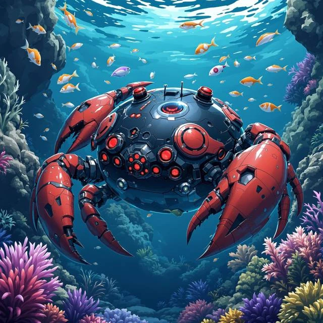 Иллюстрация к книге — Гарем на шагоходе. Том 9 [book-illustration-1.webp]