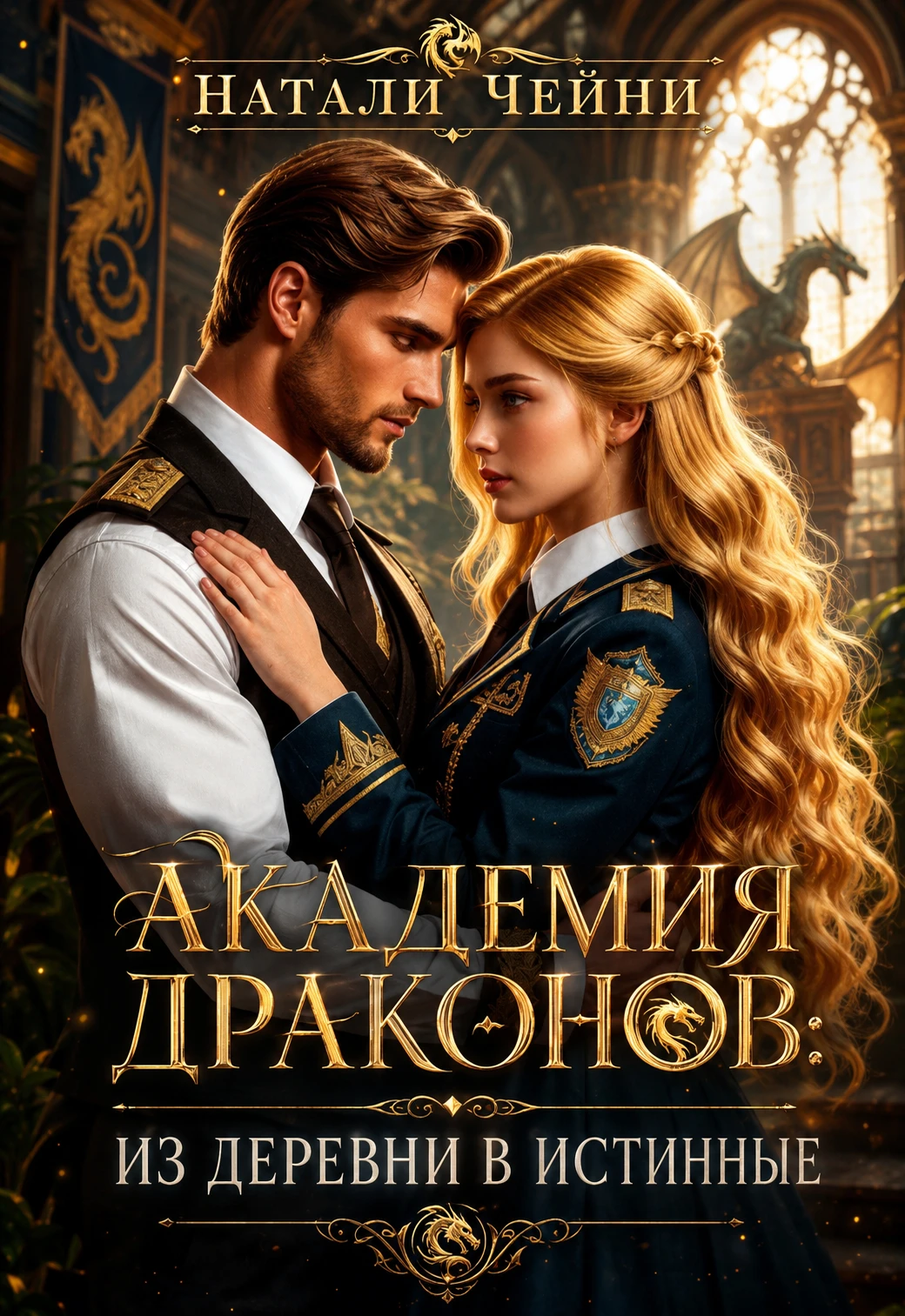 Книга Академия драконов: Из деревни в истинные