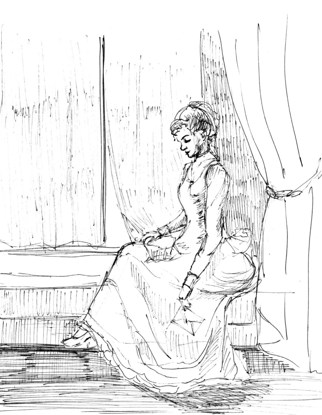 Иллюстрация к книге — Я к Вам пишу... [book-illustration-1.webp]