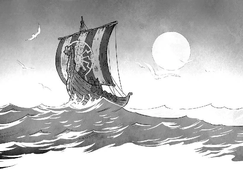 Иллюстрация к книге — Даша в мире Одина и Тора [book-illustration-23.webp]