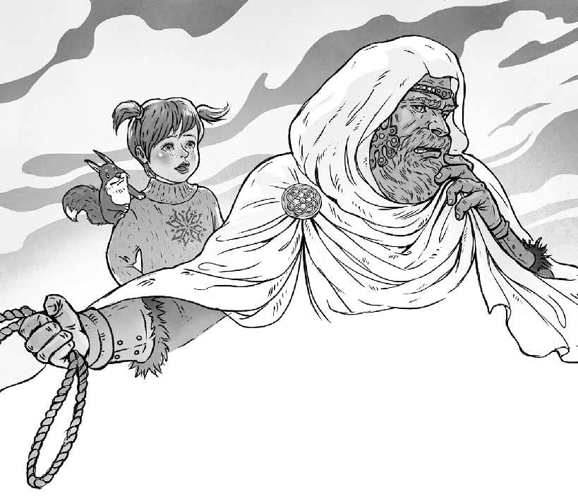 Иллюстрация к книге — Даша в мире Одина и Тора [book-illustration-26.webp]