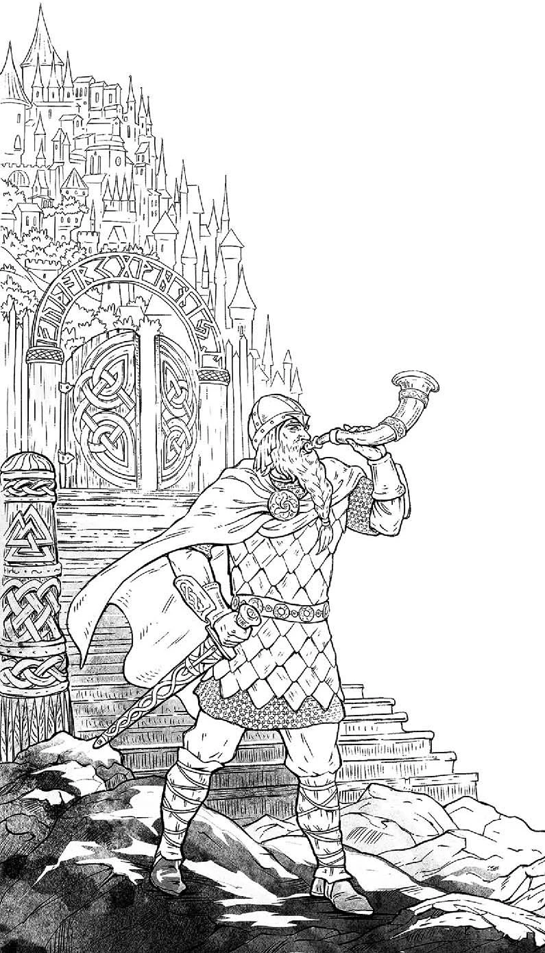 Иллюстрация к книге — Даша в мире Одина и Тора [book-illustration-8.webp]