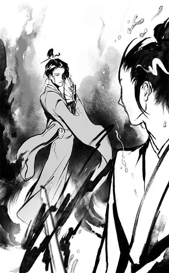 Иллюстрация к книге — Белый кот старейшины Цунчжэ. Том 1 [book-illustration-11.webp]