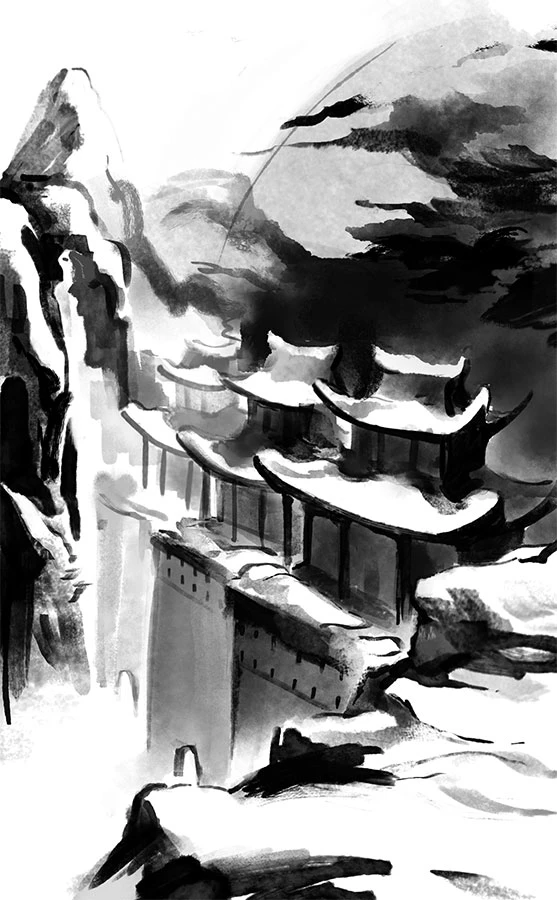 Иллюстрация к книге — Белый кот старейшины Цунчжэ. Том 1 [book-illustration-3.webp]