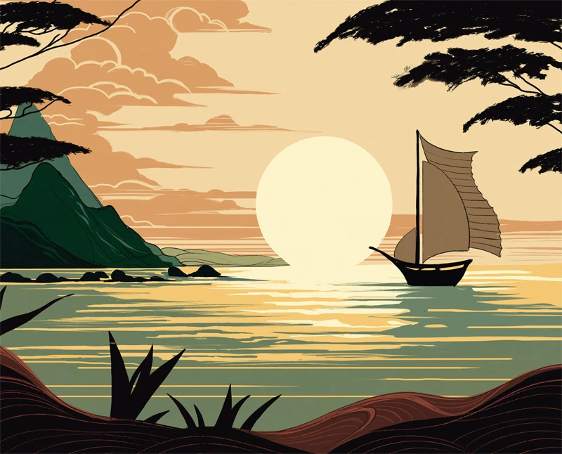 Иллюстрация к книге — Пхёнган и Ондаль [book-illustration-4.webp]