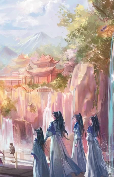Иллюстрация к книге — Хаски и его учитель Белый кот. Книга 2 [book-illustration-12.webp]