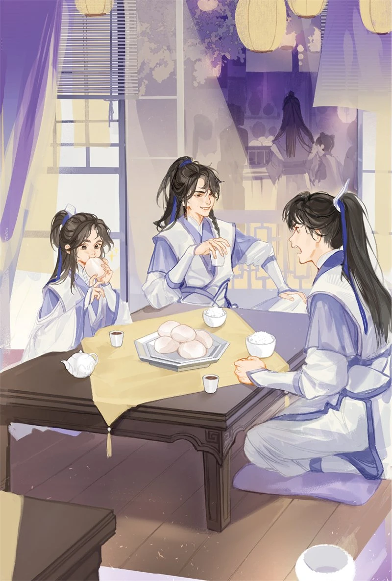 Иллюстрация к книге — Хаски и его учитель Белый кот. Книга 1 [book-illustration-8.webp]