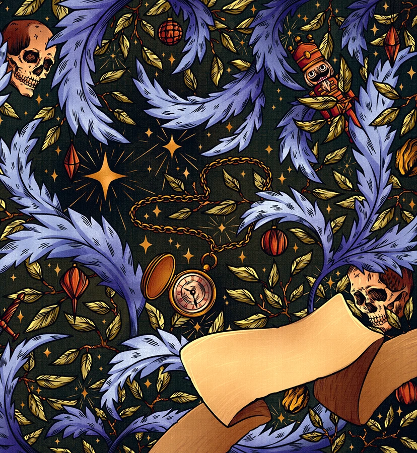 Иллюстрация к книге — Смерть под ореховым деревом [book-illustration-2.webp]