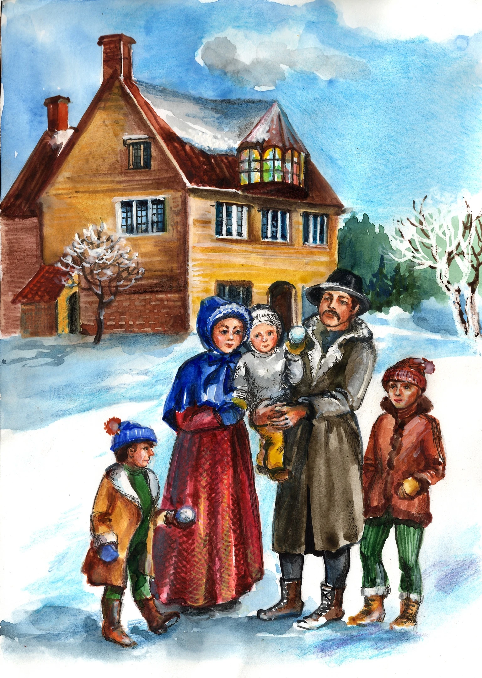 Иллюстрация к книге — Снежные комья [book-illustration-8.webp]