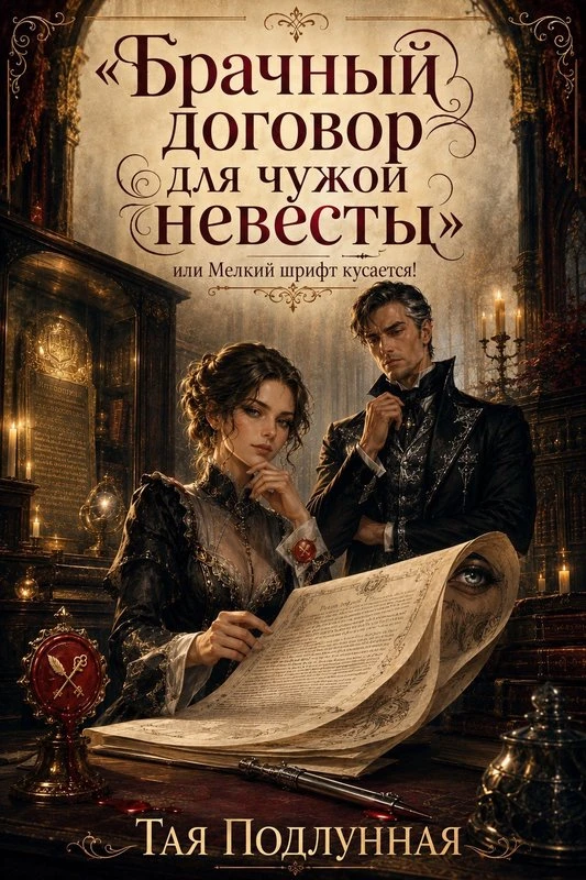 Книга Брачный договор для чужой невесты, или Мелкий шрифт кусается!