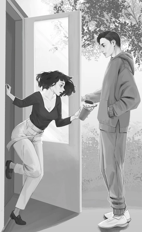 Иллюстрация к книге — Холодный кофе, или Одиночество Офелии Коулман [book-illustration-3.webp]