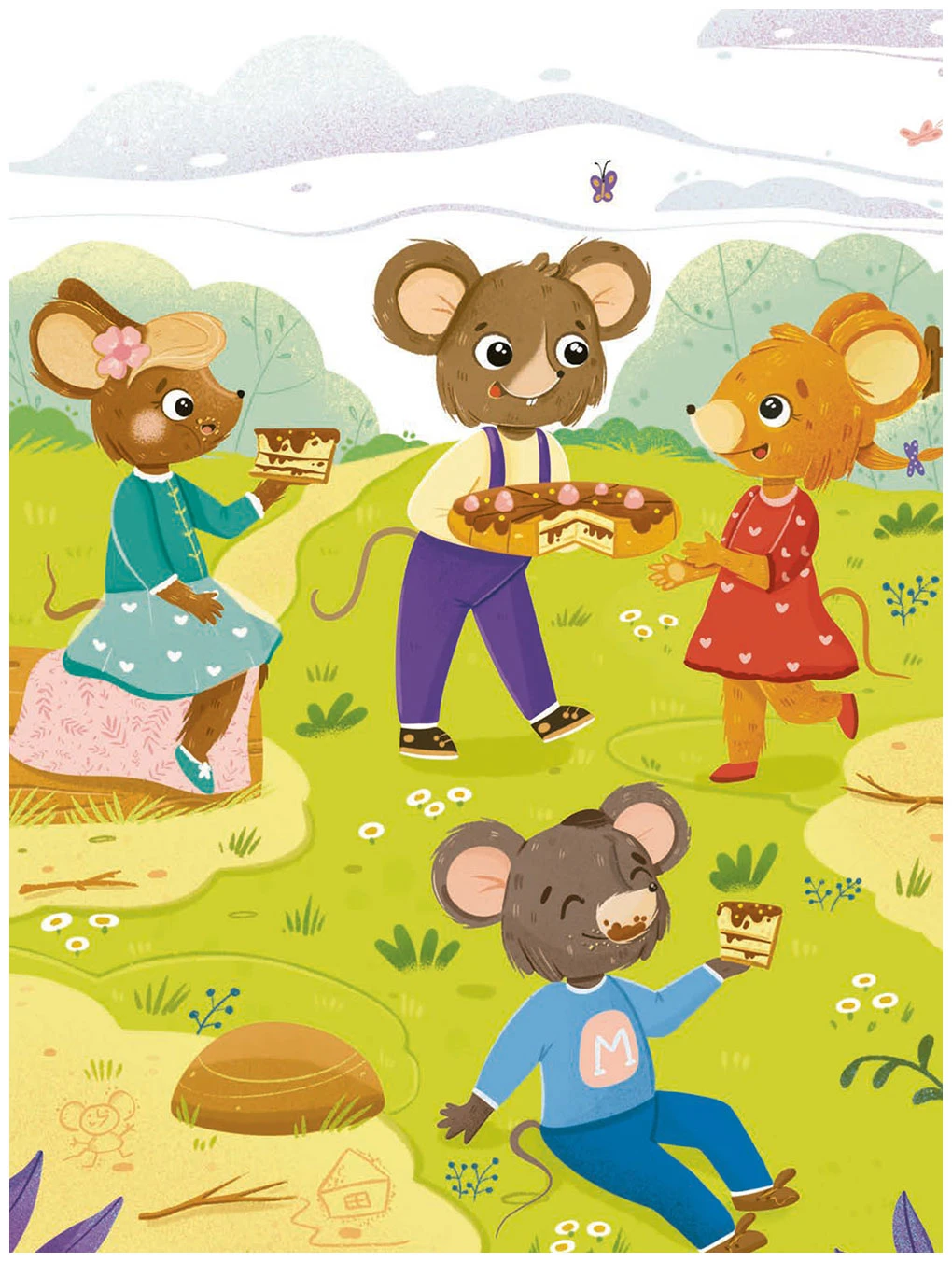 Иллюстрация к книге — Очень дружная книга [book-illustration-46.webp]