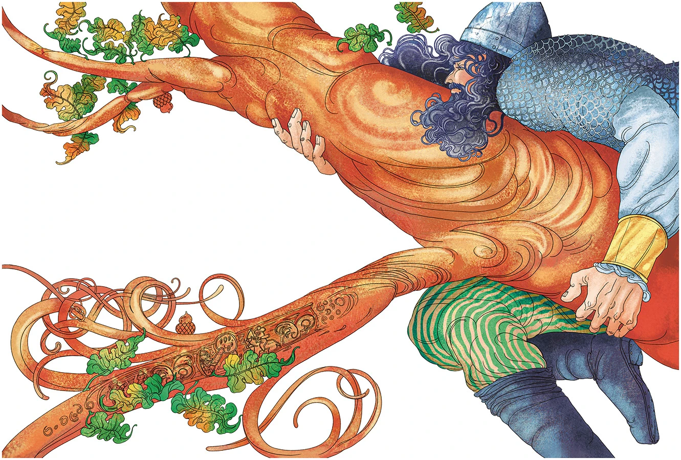 Иллюстрация к книге — Русские богатыри [book-illustration-12.webp]
