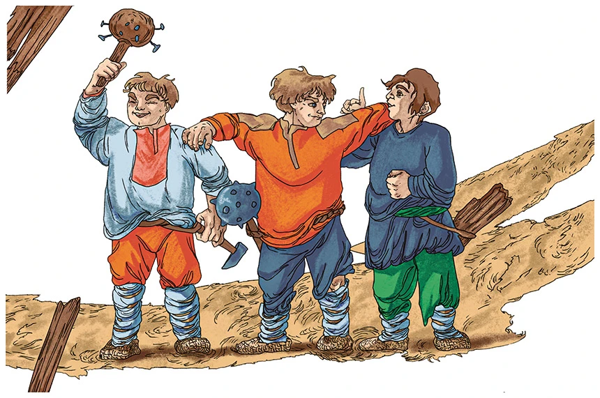 Иллюстрация к книге — Русские богатыри [book-illustration-30.webp]