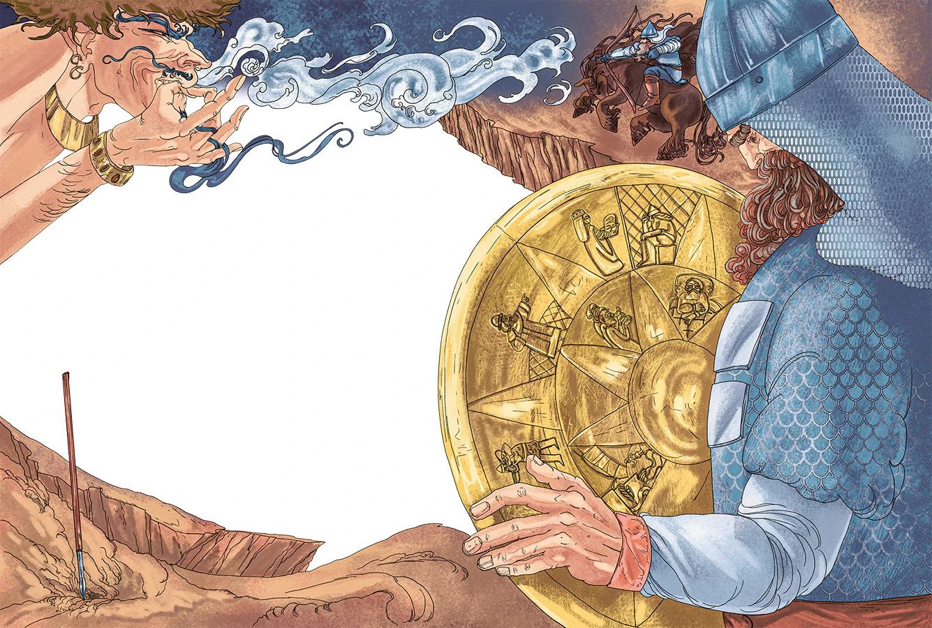 Иллюстрация к книге — Русские богатыри [book-illustration-33.webp]