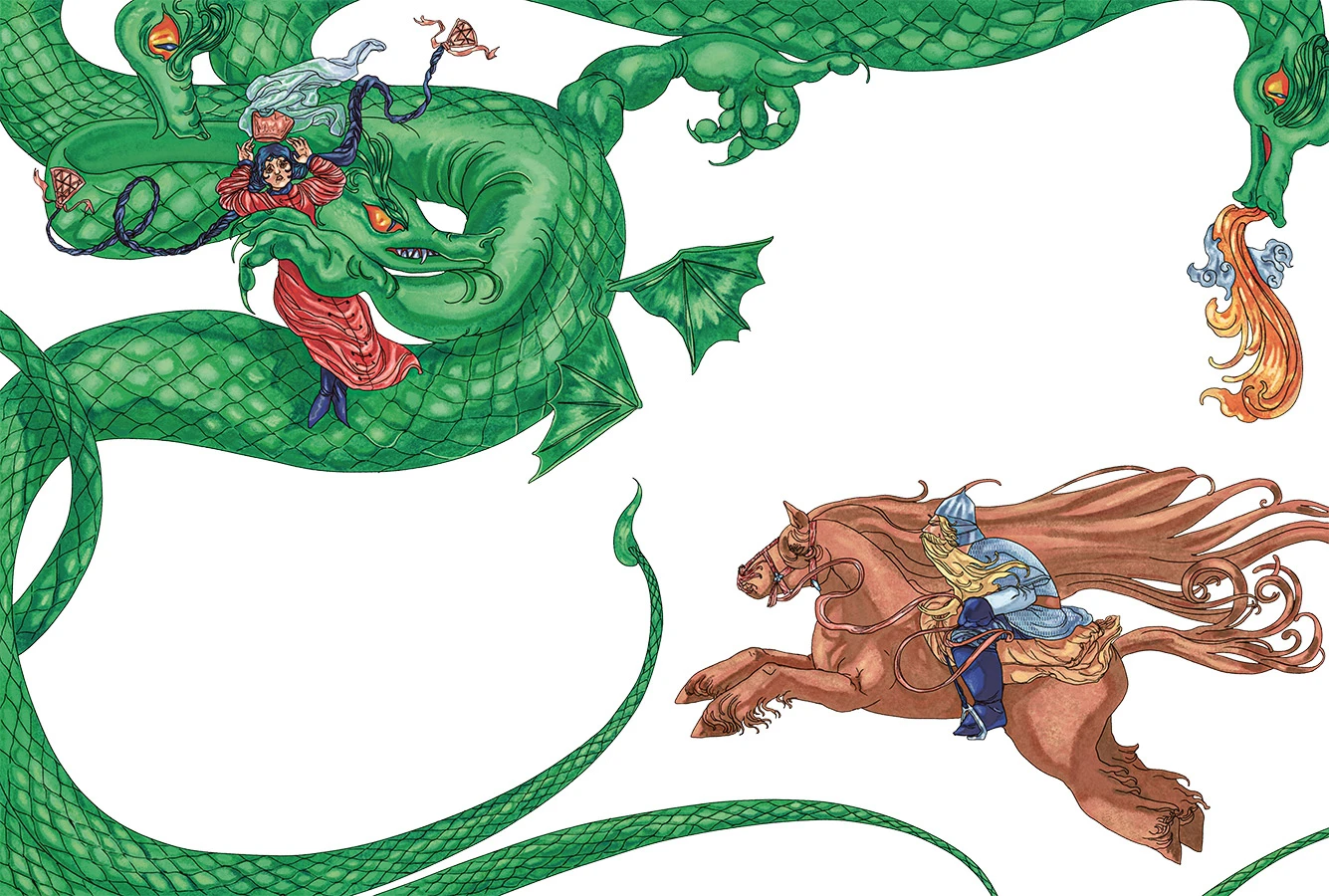 Иллюстрация к книге — Русские богатыри [book-illustration-37.webp]