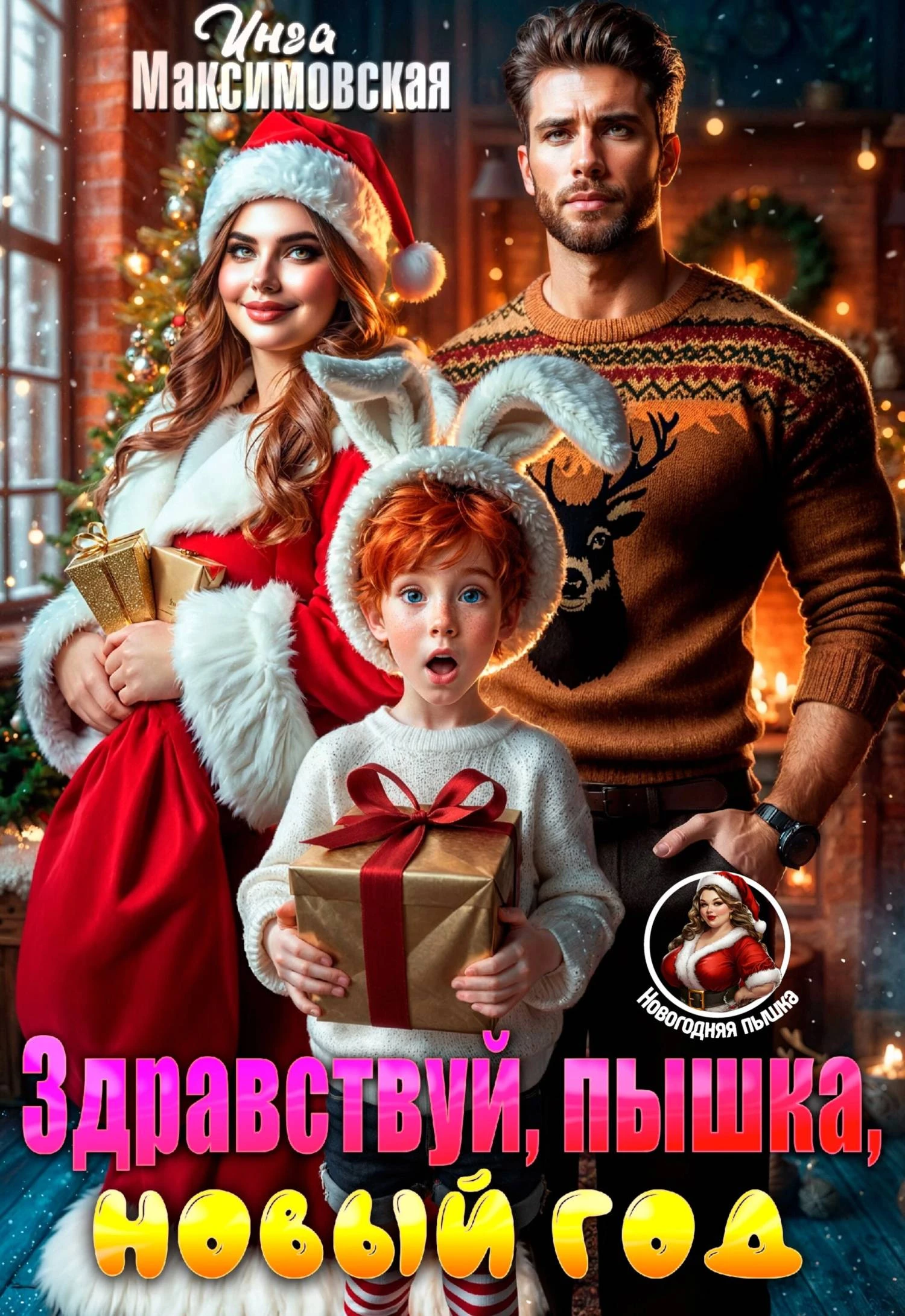 Книга Здравствуй, пышка, новый год!