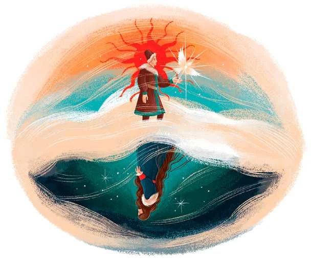 Иллюстрация к книге — Мифы северных народов России для детей [book-illustration-65.webp]