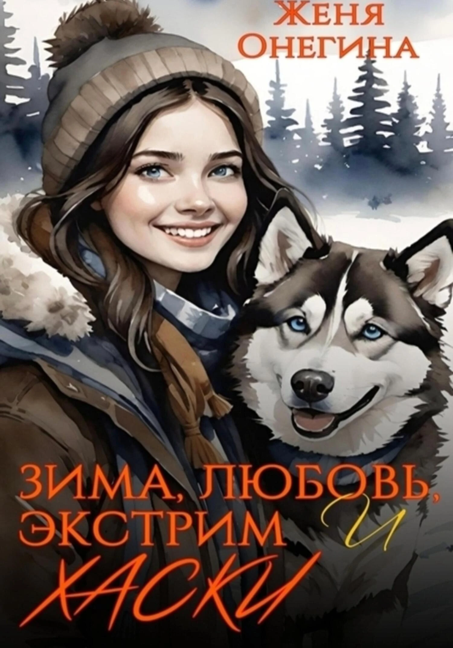 Книга Зима, любовь, экстрим и хаски