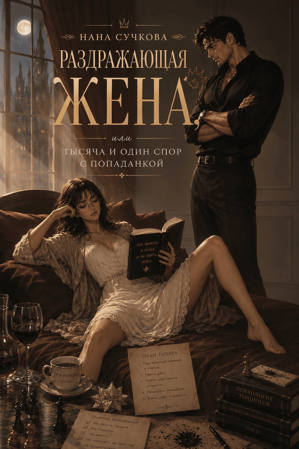 Книга Раздражающая жена, или тысяча и один спор с попаданкой
