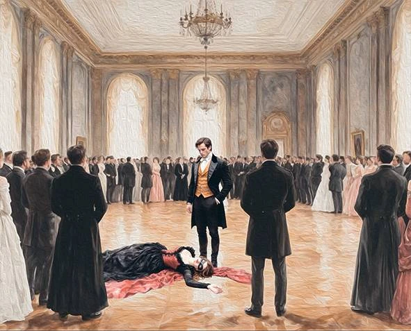 Иллюстрация к книге — Барон Аминин и смерть в маскараде [book-illustration-1.webp]