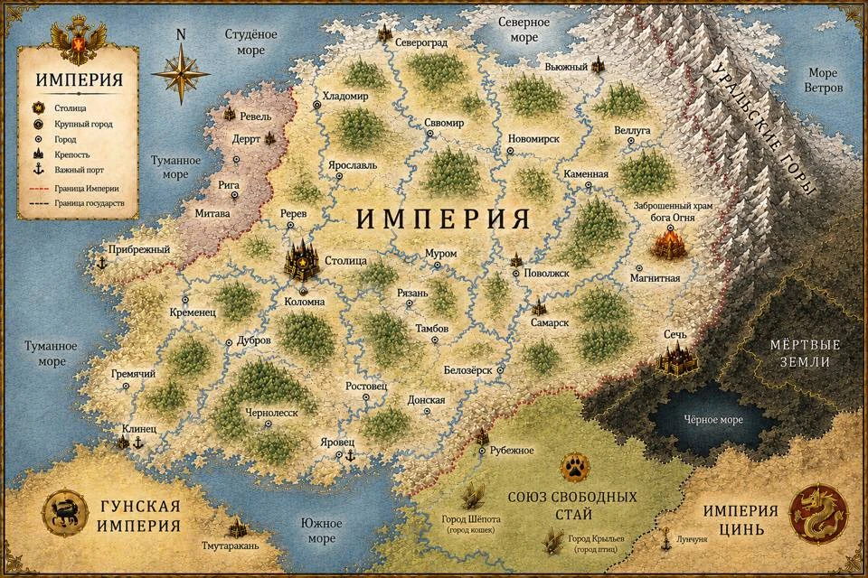Иллюстрация к книге — Восхождение Морна. Том 9 [book-illustration-2.webp]