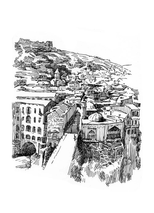 Иллюстрация к книге — Тифлис 1904 [book-illustration-1.webp]