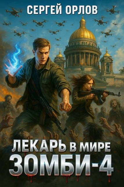 Книга Лекарь в мире ЗОМБИ 4