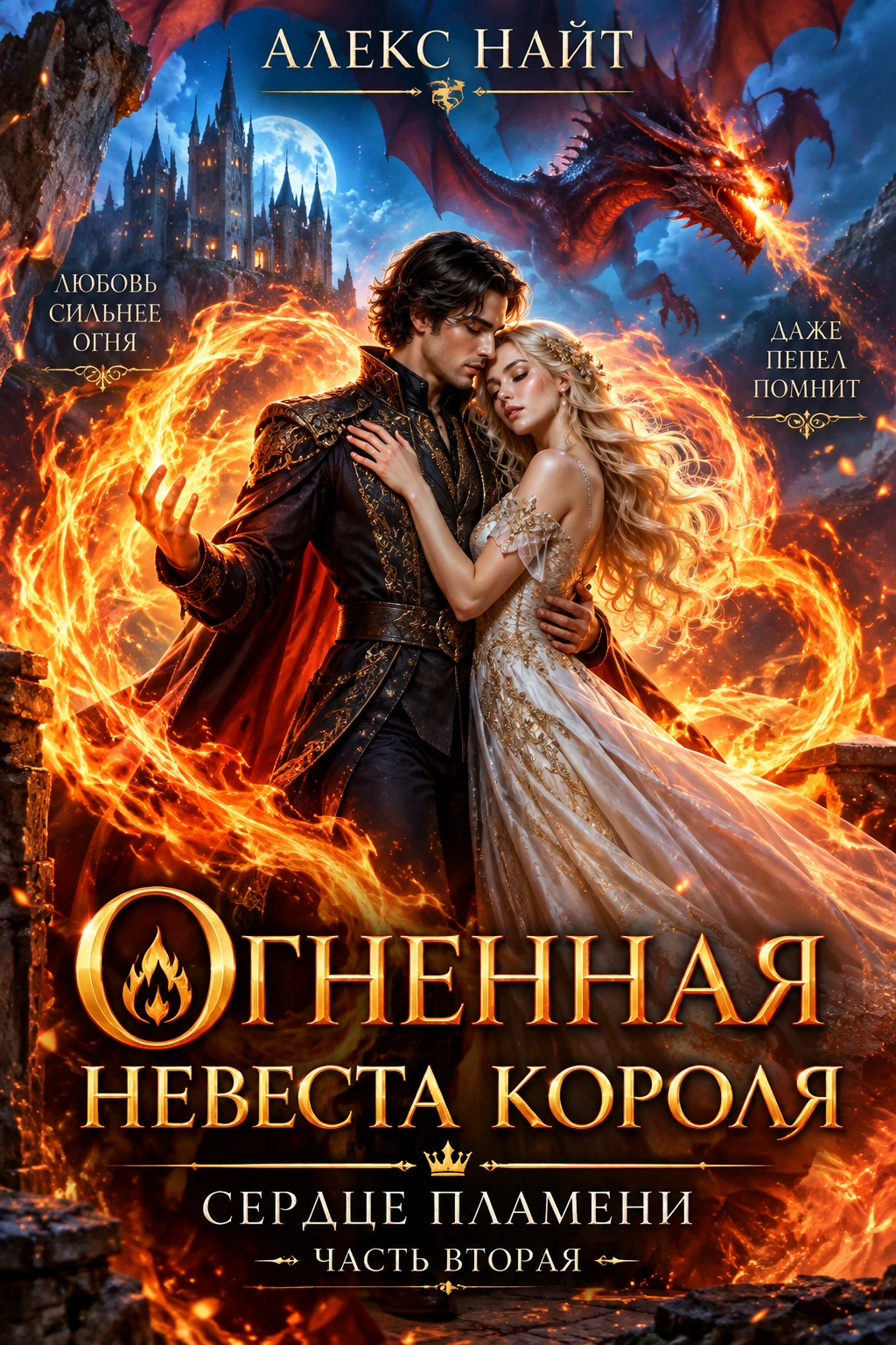 Книга Огненная Невеста короля. сердце пламени 2