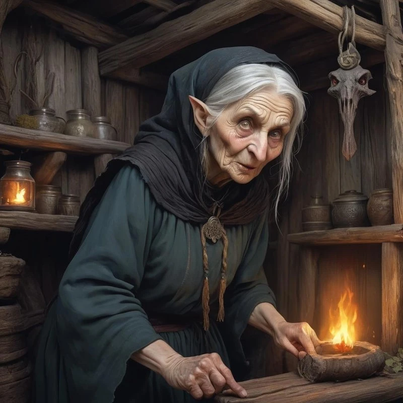 Иллюстрация к книге — Там, где изба на курьих ножках... [book-illustration-20.webp]