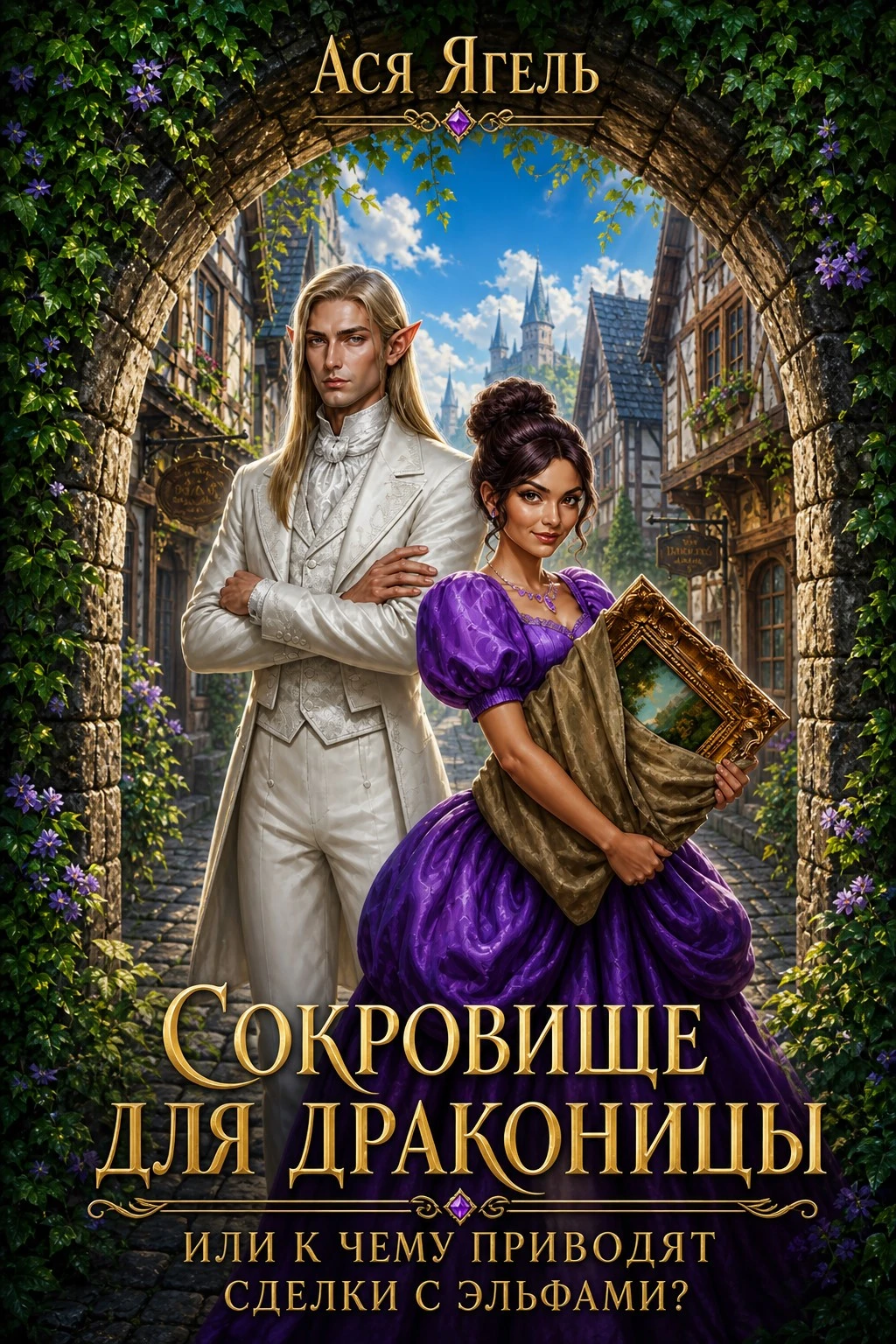 Книга Сокровище для драконицы, или к чему приводят сделки с эльфами?