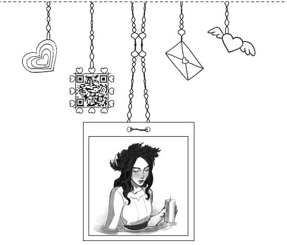 Иллюстрация к книге — SOULMATE AU [book-illustration-4.webp]