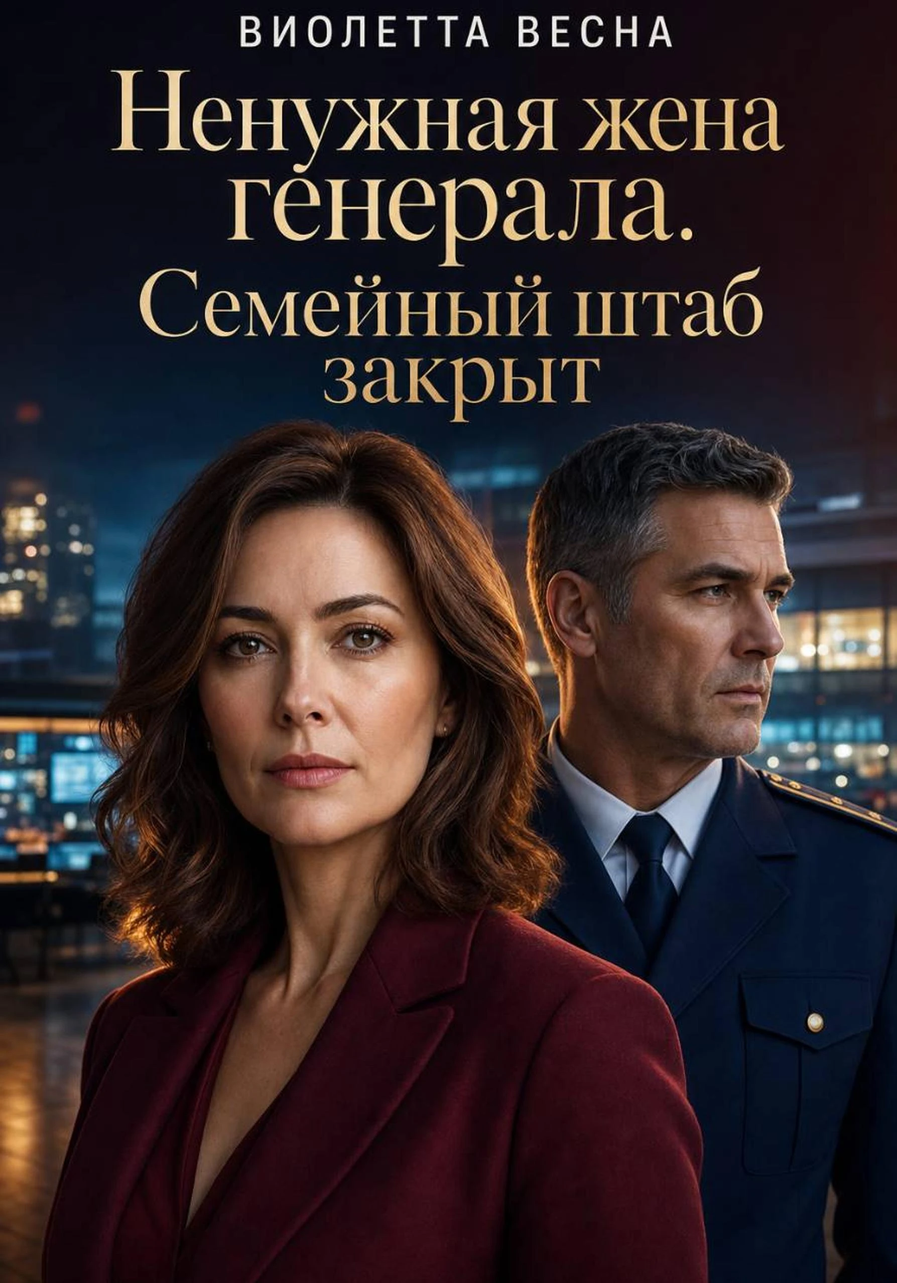 Книга Ненужная жена генерала. Семейный штаб закрыт