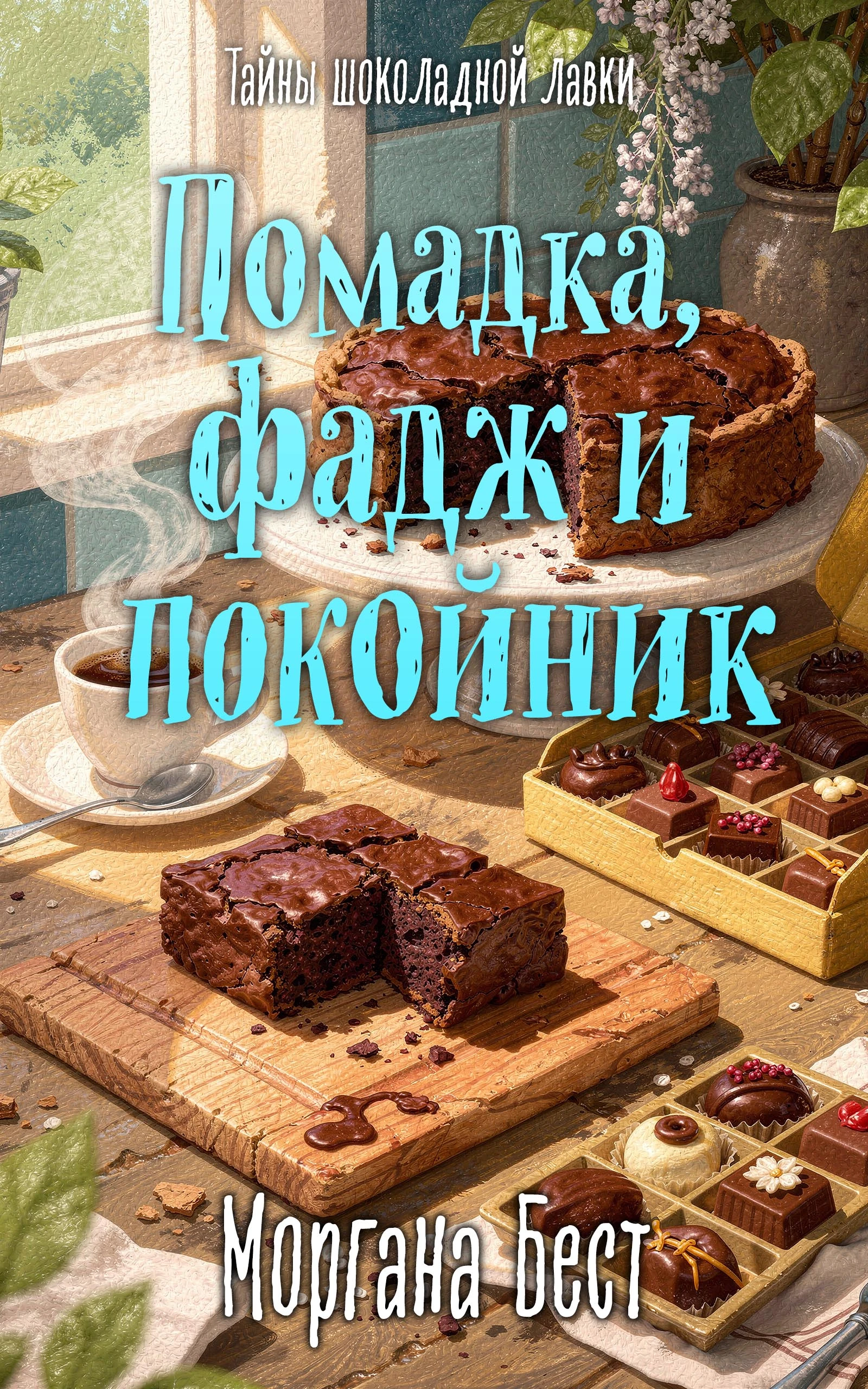 Книга Помадка, фадж и покойник