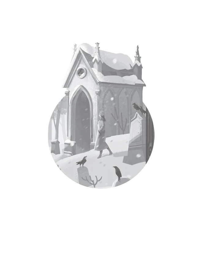 Иллюстрация к книге — Детективы с кладбища на 13-й Аллее [book-illustration-1.webp]