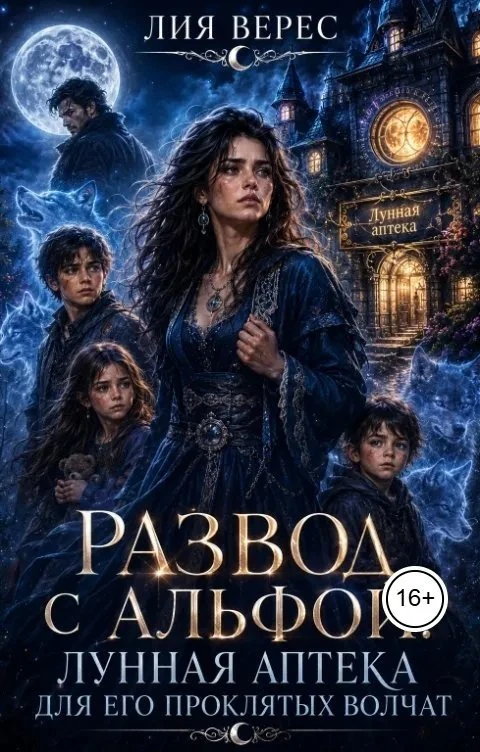 Книга Развод с альфой. Лунная аптека для его проклятых волчат