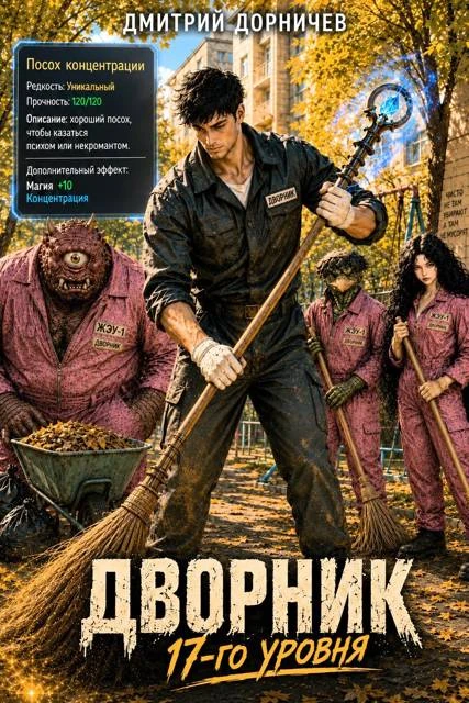 Книга Дворник 17-го уровня. Том 7