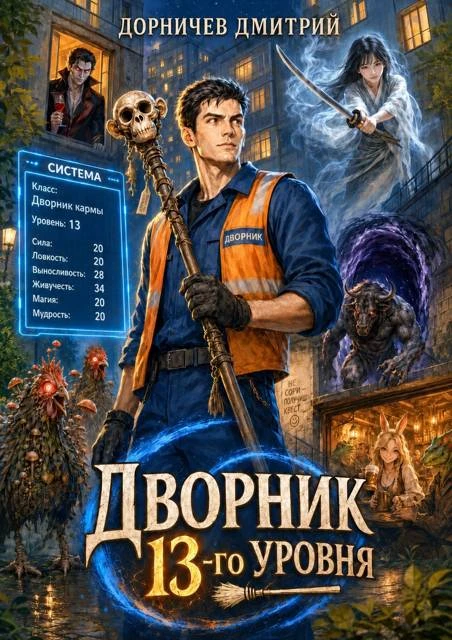 Книга Дворник 13-го уровня. Том 5
