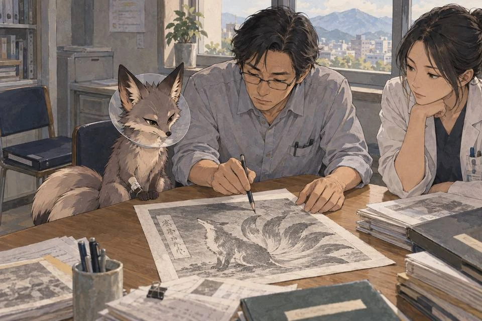 Иллюстрация к книге — Демон из средней школы. Повесть вторая [book-illustration-20.webp]