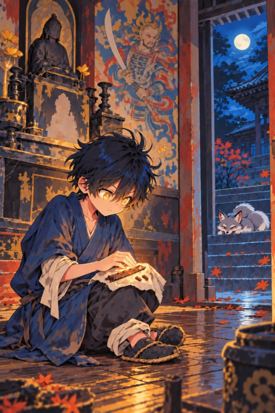 Иллюстрация к книге — Демон из средней школы. Повесть первая [book-illustration-8.webp]